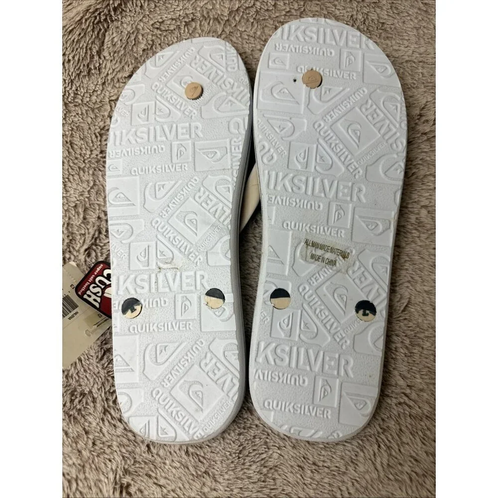 Quiksilver Haleiwa Men's Flip Flops WHN Sandal Size 13
